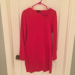 Kate spade Saturday asymmetric neckline dress